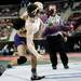 Ypsilanti Kyle Abdellatif throws Jaedin Sklapsky of Eaton Rapids in the Division two 125-pound class match during the MHSAA Wrestling Championships on Saturday, March 2. Daniel Brenner I AnnArbor.com